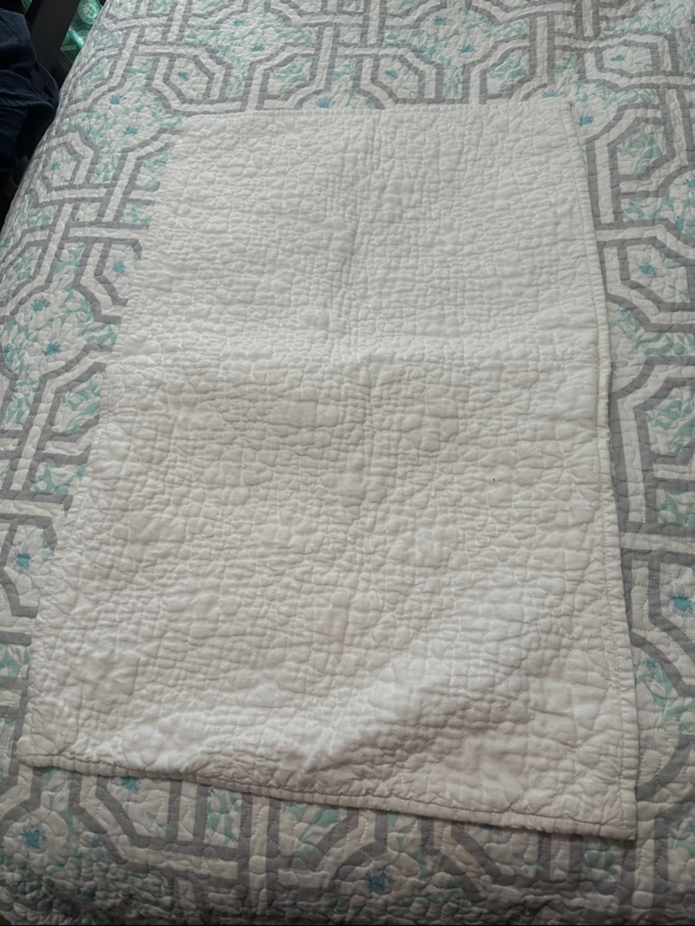 Single Restoration Hardware Vintage Washed Hancrafted Linen Pillow Sham White OS
